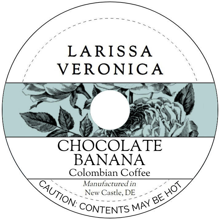 Chocolate Banana Colombian Coffee <BR>(Single Serve K-Cup Pods)