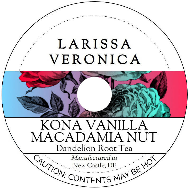 Kona Vanilla Macadamia Nut Dandelion Root Tea <BR>(Single Serve K-Cup Pods)