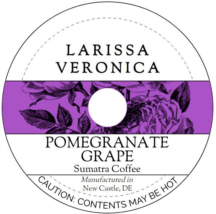 Pomegranate Grape Sumatra Coffee <BR>(Single Serve K-Cup Pods)