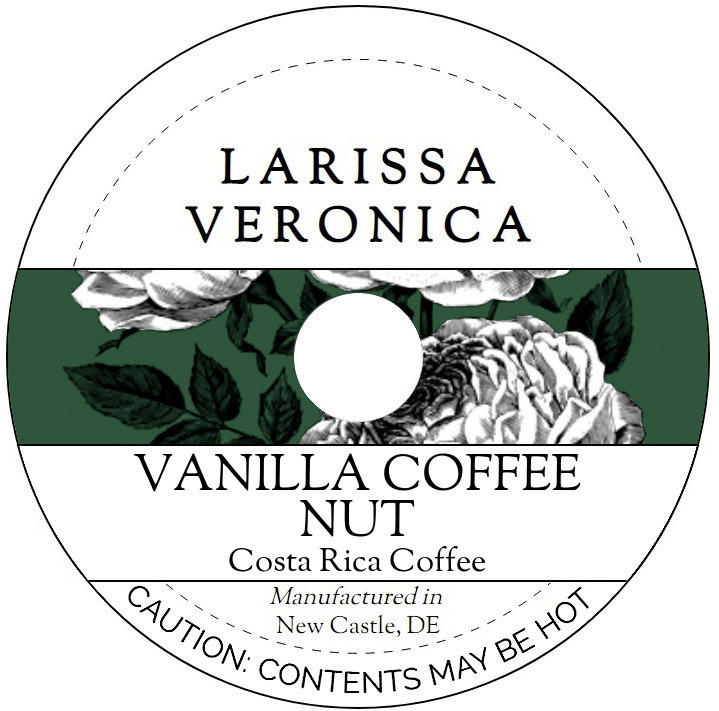 Vanilla Coffee Nut Costa Rica Coffee <BR>(Single Serve K-Cup Pods)