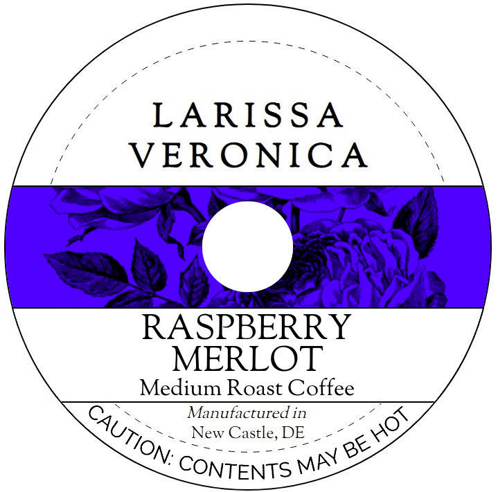 Raspberry Merlot Medium Roast Coffee <BR>(Single Serve K-Cup Pods)