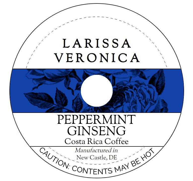 Peppermint Ginseng Costa Rica Coffee <BR>(Single Serve K-Cup Pods)