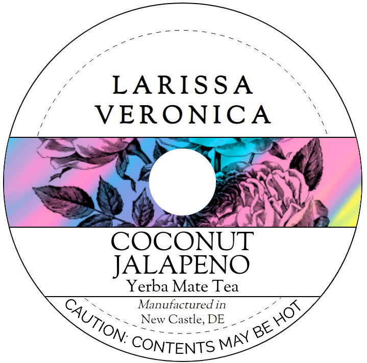 Coconut Jalapeno Yerba Mate Tea <BR>(Single Serve K-Cup Pods)