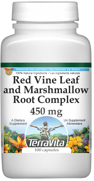 Red Vine Leaf and Marshmallow Root Complex - 450 mg