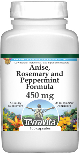 Anise, Rosemary and Peppermint Formula - 450 mg