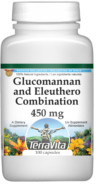 Glucomannan and Eleuthero Combination - 450 mg