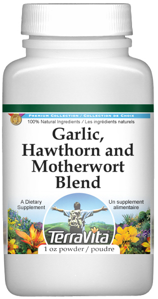 Garlic, Hawthorn and Motherwort Blend Powder