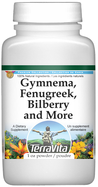 Gymnema, Fenugreek, Bilberry and More Powder