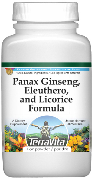 Panax Ginseng, Eleuthero, and Licorice Formula Powder