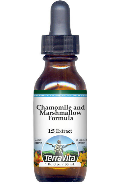 Chamomile and Marshmallow Formula Glycerite Liquid Extract (1:5)