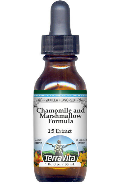 Chamomile and Marshmallow Formula Glycerite Liquid Extract (1:5)