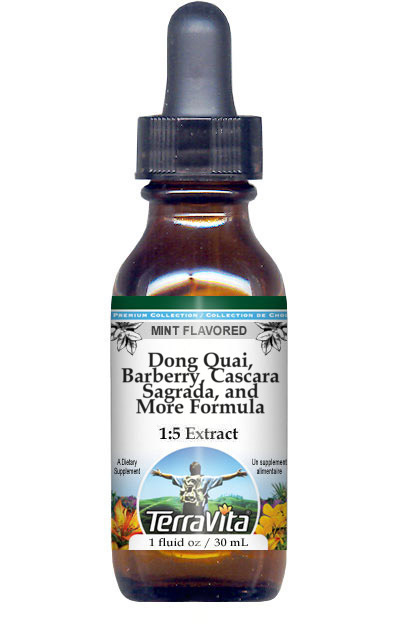 Dong Quai, Barberry, Cascara Sagrada, and More Formula Glycerite Liquid Extract (1:5)