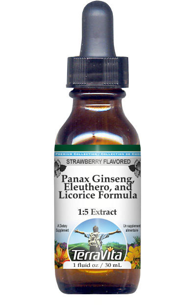 Panax Ginseng, Eleuthero, and Licorice Formula Glycerite Liquid Extract (1:5)